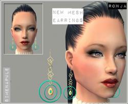 sen2earringturchesecircle